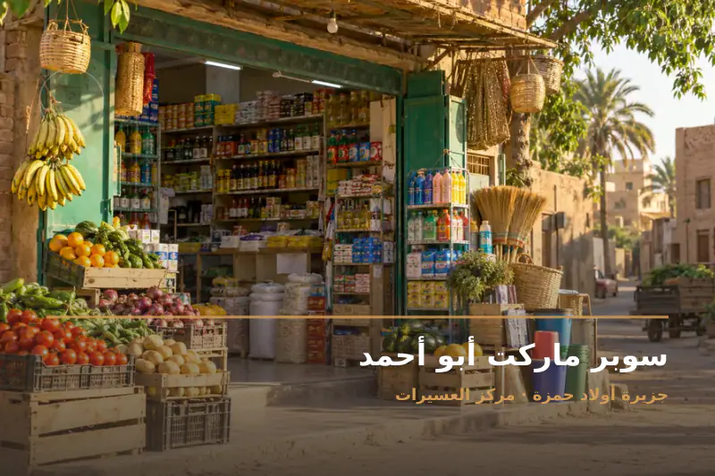 صورة تعبيرية مخصصة عن سوبر ماركت وبقالة - سوبر ماركت أبو أحمد