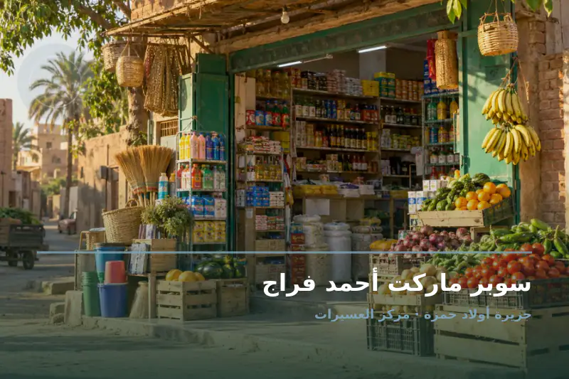 صورة تعبيرية مخصصة عن سوبر ماركت - سوبر ماركت أحمد فراج