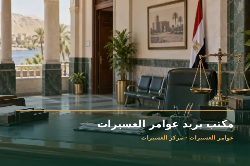 صورة تعبيرية مخصصة عن مكتب بريد - مكتب بريد عوامر العسيرات