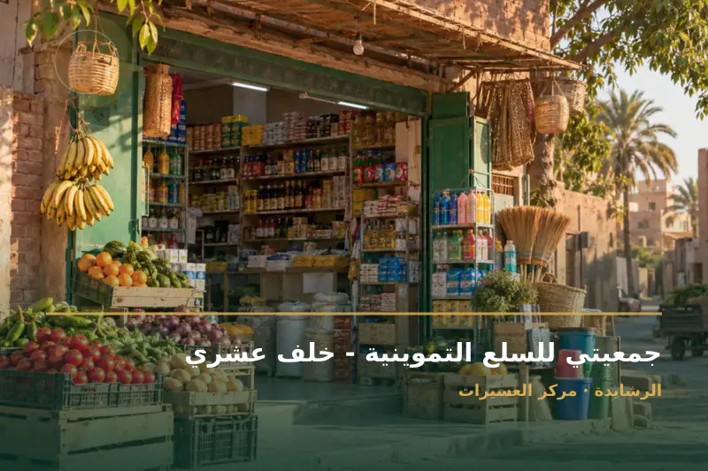 صورة تعبيرية مخصصة عن سلع تموينية - جمعيتي للسلع التموينية - خلف عشري