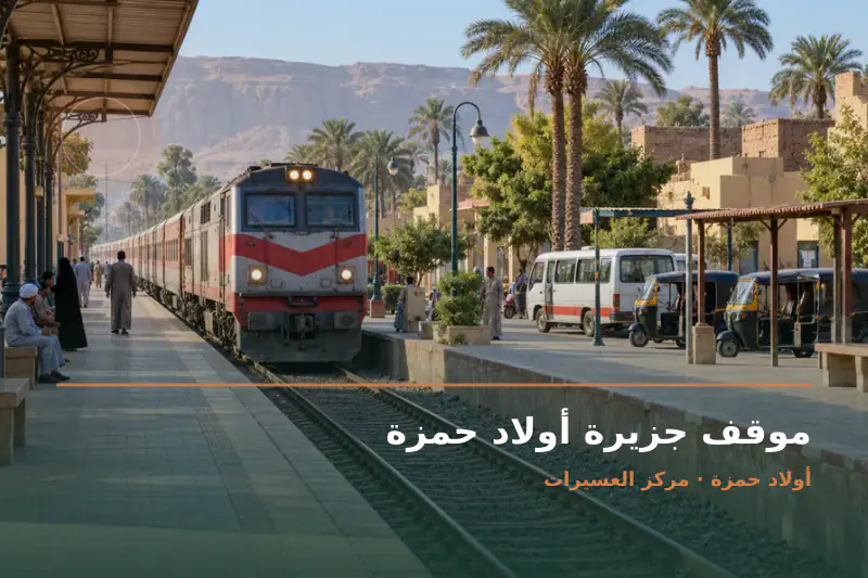صورة تعبيرية مخصصة عن مواصلات - موقف تكاتك - موقف جزيرة أولاد حمزة