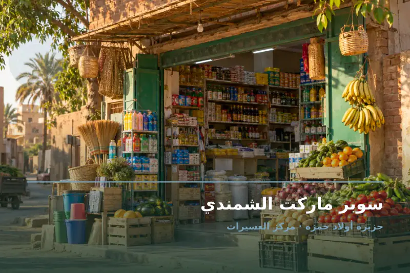 صورة تعبيرية مخصصة عن سوبر ماركت وبقالة - سوبر ماركت الشمندي