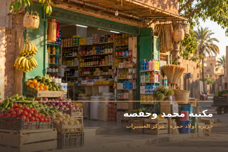 صورة تعبيرية مخصصة عن مكتبة - مكتبة محمد وحفصه