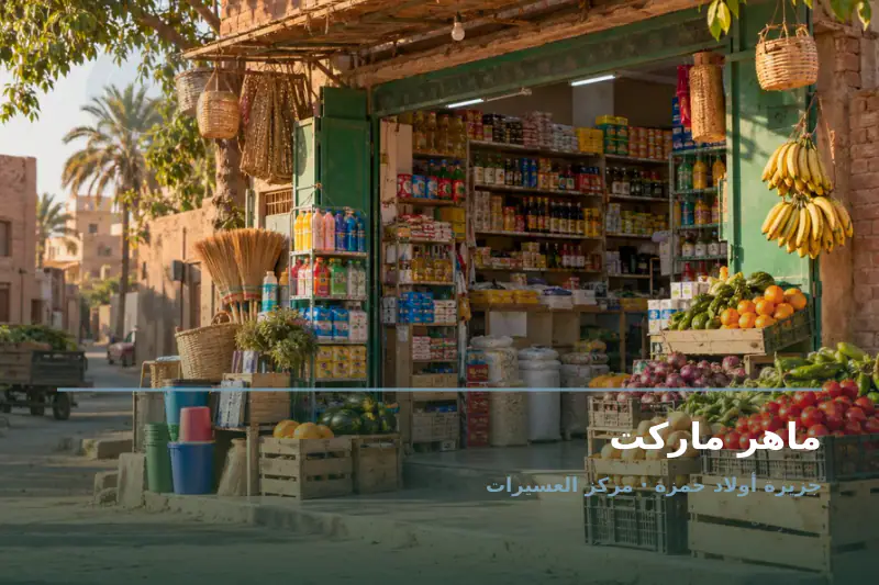 صورة تعبيرية مخصصة عن سوبر ماركت وبقالة - ماهر ماركت