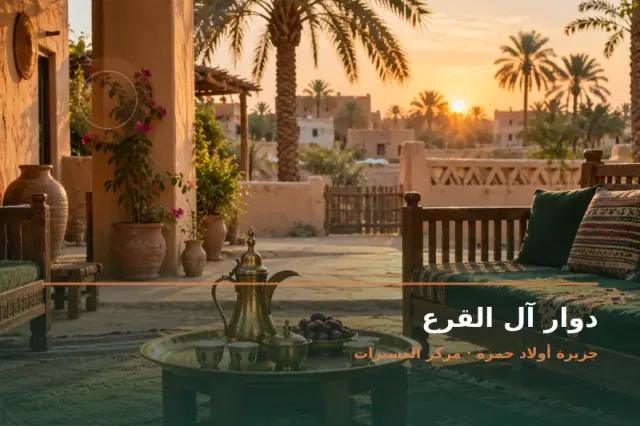 صورة تعبيرية مخصصة عن دوار ومجلس عائلي - دوار آل القرع