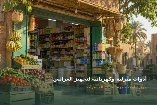صورة تعبيرية مخصصة عن أدوات منزلية وكهربائية وتجهيز عرائس - أدوات منزلية وكهربائية لتجهيز العرائس