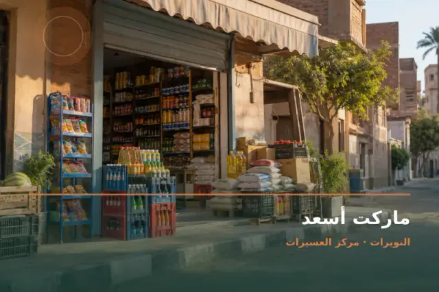 صورة تعبيرية مخصصة عن سوبر ماركت - ماركت أسعد