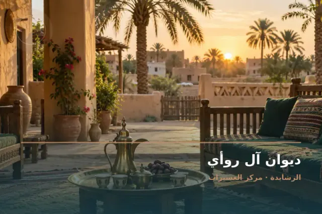 صورة تعبيرية مخصصة عن ديوان ومجلس عائلي - ديوان آل روأي