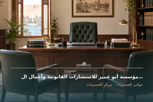 صورة تعبيرية مخصصة عن جميع القضايا - مؤسسة أبو عمير للاستشارات القانونية وأعمال المحاماه