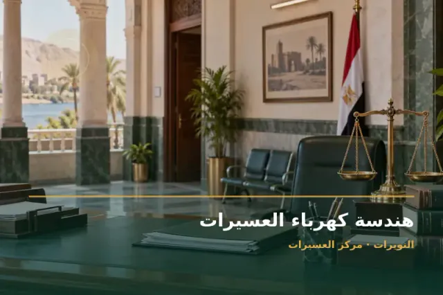 صورة تعبيرية مخصصة عن خدمات الكهرباء - هندسة كهرباء العسيرات