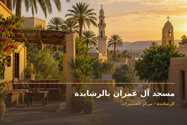 صورة تعبيرية مخصصة عن مسجد - مسجد آل عمران بالرشايدة