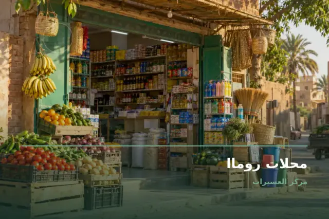 صورة تعبيرية مخصصة عن تجارة عامة - محلات روماا