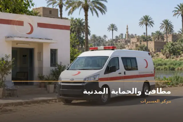 صورة تعبيرية مخصصة عن حماية مدنية - مطافئ والحماية المدنية