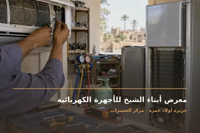 صورة تعبيرية مخصصة عن أجهزة كهربائية وإلكترونيات - معرض أبناء الشيخ للأجهزة الكهربائية