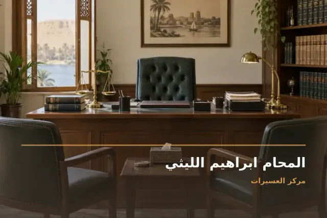 صورة تعبيرية مخصصة عن استشارات قانونية وقضايا عامة - المحام ابراهيم الليثي