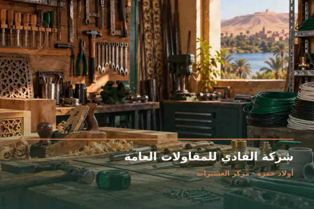 صورة تعبيرية مخصصة عن مقاولات عامة وتوريد أدوات صحية - شركة الفادي للمقاولات العامة