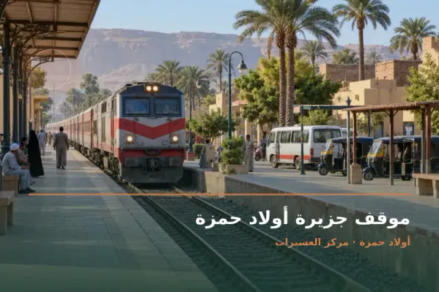 صورة تعبيرية مخصصة عن مواصلات - موقف تكاتك - موقف جزيرة أولاد حمزة